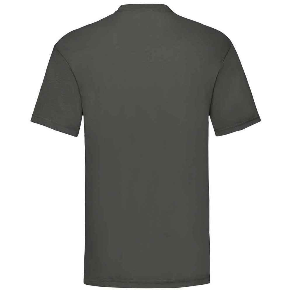 Light Graphite - Back - Fruit of the Loom Mens Valueweight T-Shirt