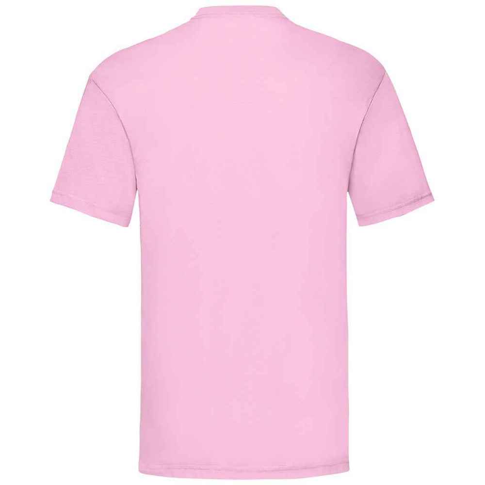 Light Pink - Back - Fruit of the Loom Mens Valueweight T-Shirt