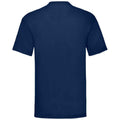 Navy - Back - Fruit of the Loom Mens Valueweight T-Shirt