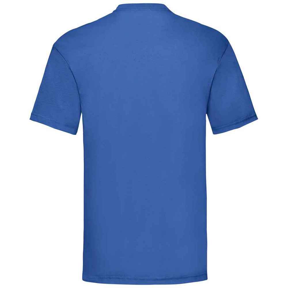 Royal Blue - Back - Fruit of the Loom Mens Valueweight T-Shirt