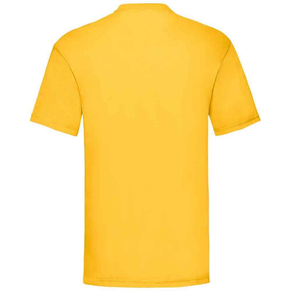 Sunflower - Back - Fruit of the Loom Mens Valueweight T-Shirt