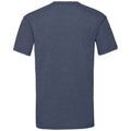 Vintage Heather Navy - Back - Fruit of the Loom Mens Valueweight T-Shirt