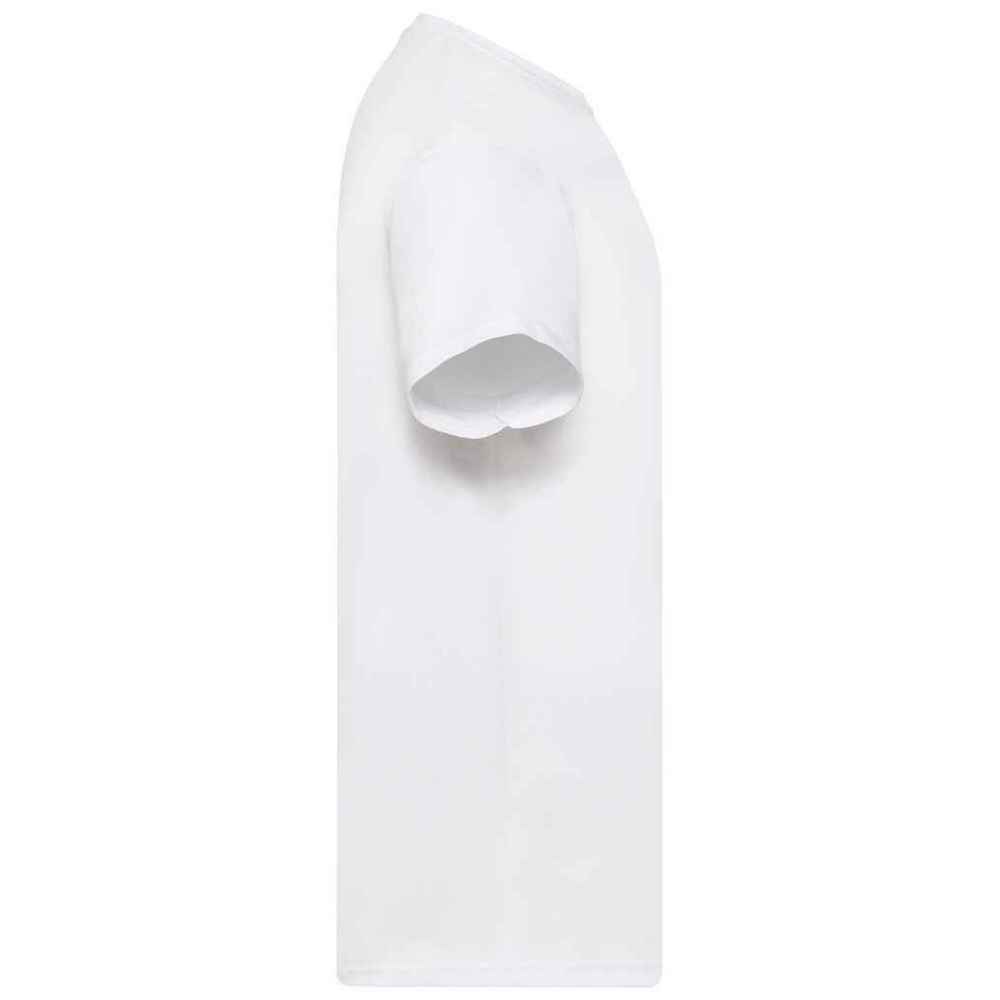 White - Side - Fruit Of The Loom Mens Valueweight T-Shirt