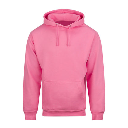 Bubblegum Pink - Front - Awdis Unisex Adult College Hoodie