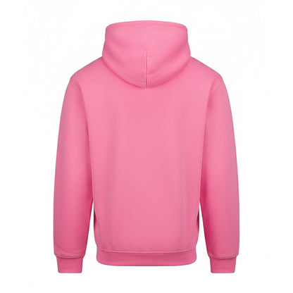 Bubblegum Pink - Back - Awdis Unisex Adult College Hoodie
