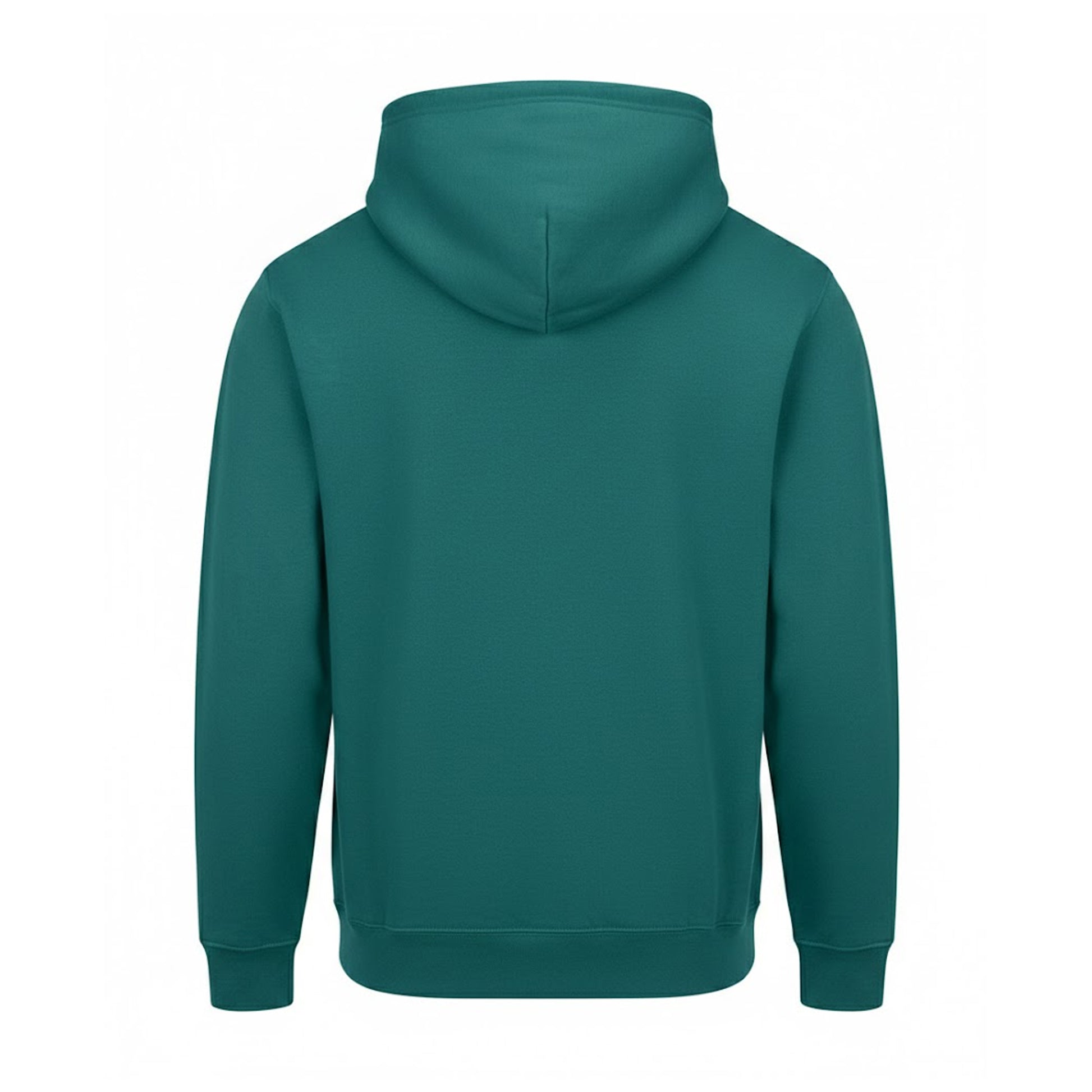 Teal - Back - Awdis Unisex Adult College Hoodie