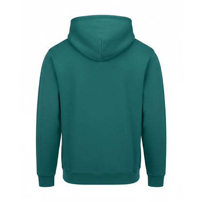 Teal - Back - Awdis Unisex Adult College Hoodie