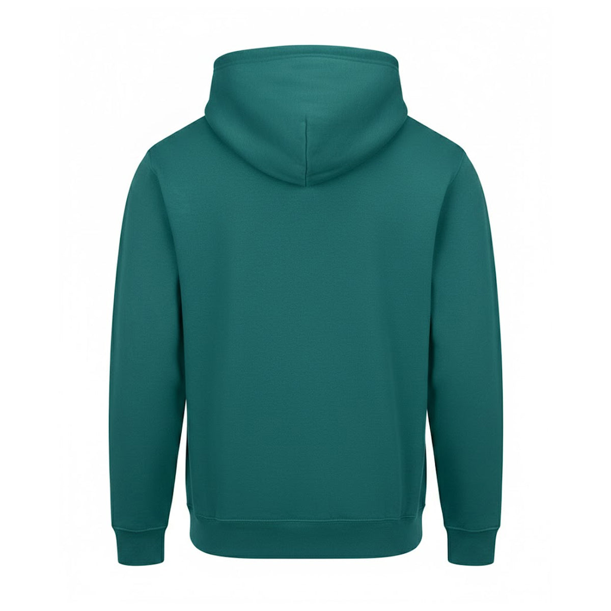 Teal - Back - Awdis Unisex Adult College Hoodie