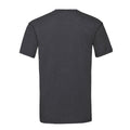 Dark Grey - Back - Fruit of the Loom Mens Valueweight Heather T-Shirt