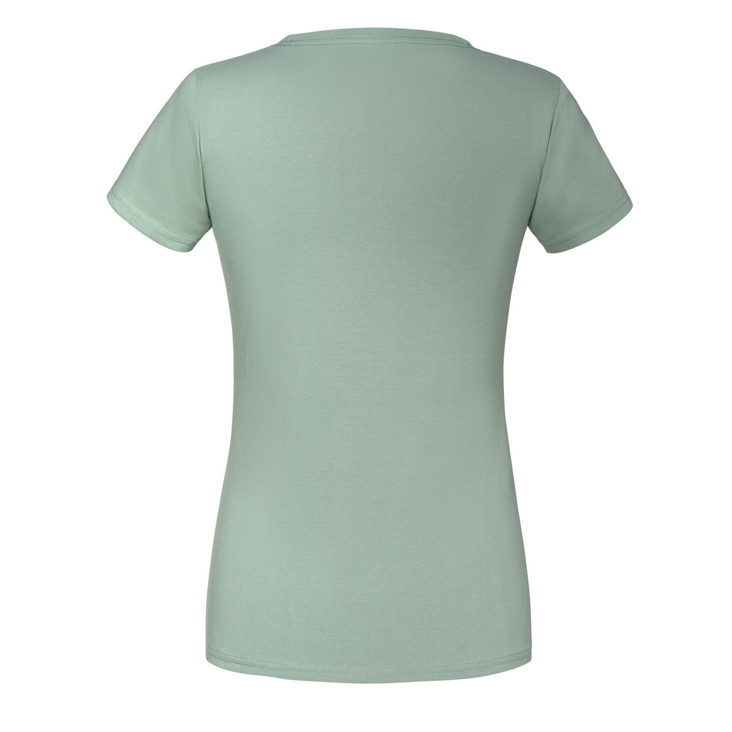 Sage - Back - Fruit of the Loom Womens-Ladies Iconic 195 Premium T-Shirt