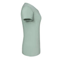 Sage - Side - Fruit of the Loom Womens-Ladies Iconic 195 Premium T-Shirt