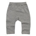 Grey Melange - Front - Babybugz Baby Heather Leggings