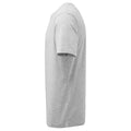 Grey - Side - Anthem Unisex Adult Marl Midweight T-Shirt