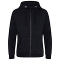 Jet Black - Front - Awdis Womens-Ladies Zoodie Heavyweight Hoodie
