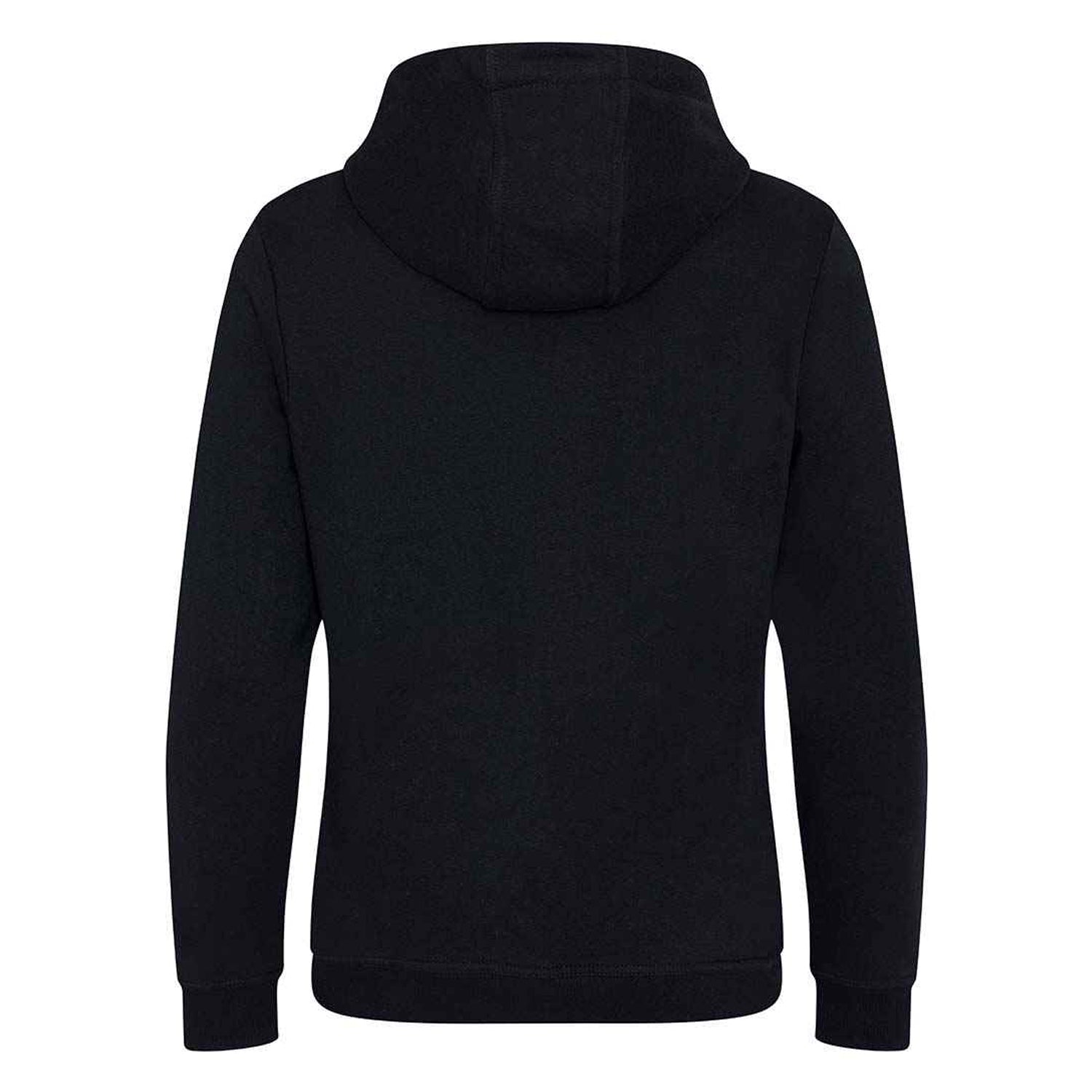 Jet Black - Back - Awdis Womens-Ladies Zoodie Heavyweight Hoodie