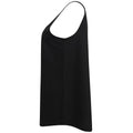 Black - Side - SF Womens-Ladies Slounge Tank Top