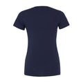 Navy - Back - Bella + Canvas Womens-Ladies The Favourite T-Shirt