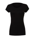 Black - Front - Bella + Canvas Womens-Ladies The Favourite T-Shirt