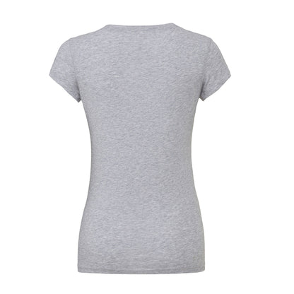 Athletic Heather Grey - Back - Bella + Canvas Womens-Ladies The Favourite T-Shirt