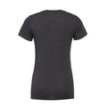 Dark Grey Heather - Back - Bella + Canvas Womens-Ladies The Favourite T-Shirt