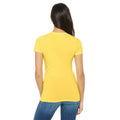 Yellow - Back - Bella + Canvas Womens-Ladies The Favourite T-Shirt