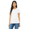 White - Front - Bella + Canvas Womens-Ladies The Favourite T-Shirt