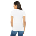 White - Back - Bella + Canvas Womens-Ladies The Favourite T-Shirt