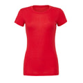 Red - Front - Bella + Canvas Womens-Ladies The Favourite T-Shirt