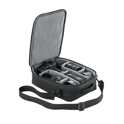Black - Side - Quadra Padded Camera Bag