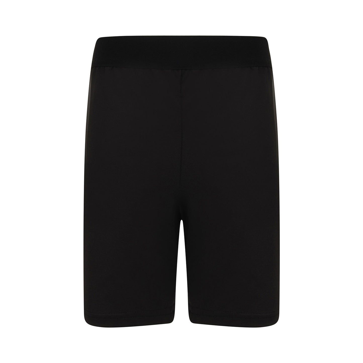 Black - Front - SF Minni Childrens-Kids Fashion Cycling Shorts