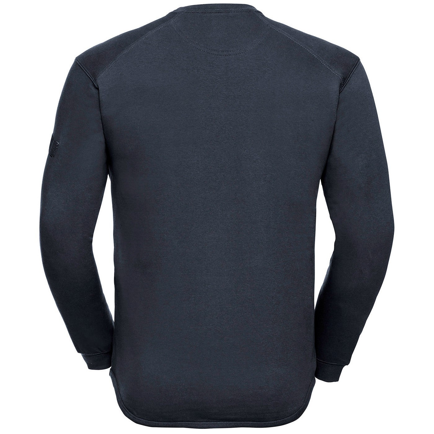 French Navy - Back - Russell Mens Spotshield Heavy Duty Crew Neck Sweatshirt