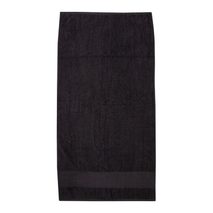 Black - Front - Towel City Printable Cotton Hand Towel