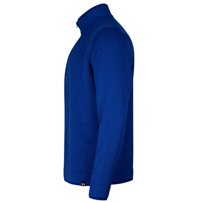 Royal Blue - Lifestyle - Under Armour Mens Quarter Zip Fleece Top