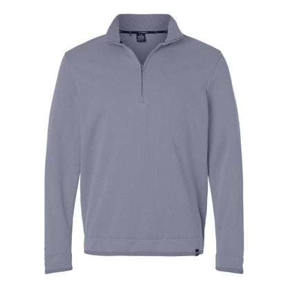 Steel - Front - Under Armour Mens Quarter Zip Fleece Top