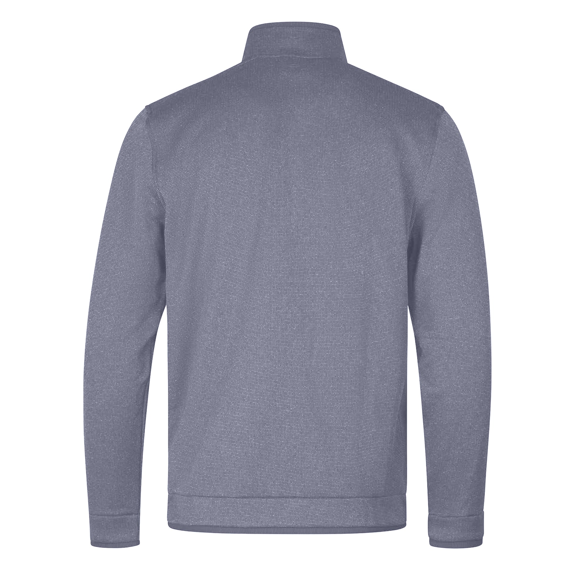 Steel - Side - Under Armour Mens Quarter Zip Fleece Top