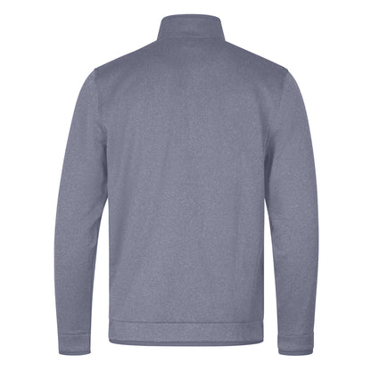 Steel - Side - Under Armour Mens Quarter Zip Fleece Top