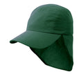 Bottle Green - Back - Result Headwear Childrens-Kids Legionnaire Hat