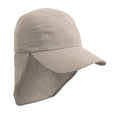 Khaki - Front - Result Headwear Childrens-Kids Legionnaire Hat