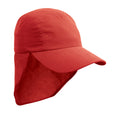 Red - Front - Result Headwear Childrens-Kids Legionnaire Hat