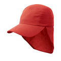 Red - Back - Result Headwear Childrens-Kids Legionnaire Hat