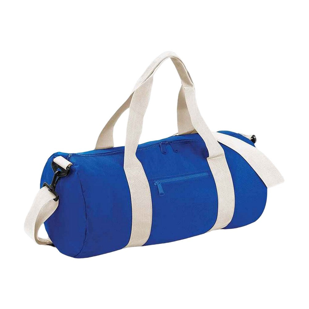 Bright Royal Blue-Off White - Front - Bagbase Original 20L Duffle Bag