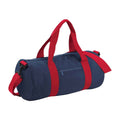 French Navy-Classic Red - Front - Bagbase Original 20L Duffle Bag