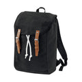 Black - Back - Quadra Vintage Backpack