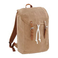 Caramel - Front - Quadra Vintage Backpack