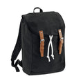Black - Front - Quadra Vintage Backpack