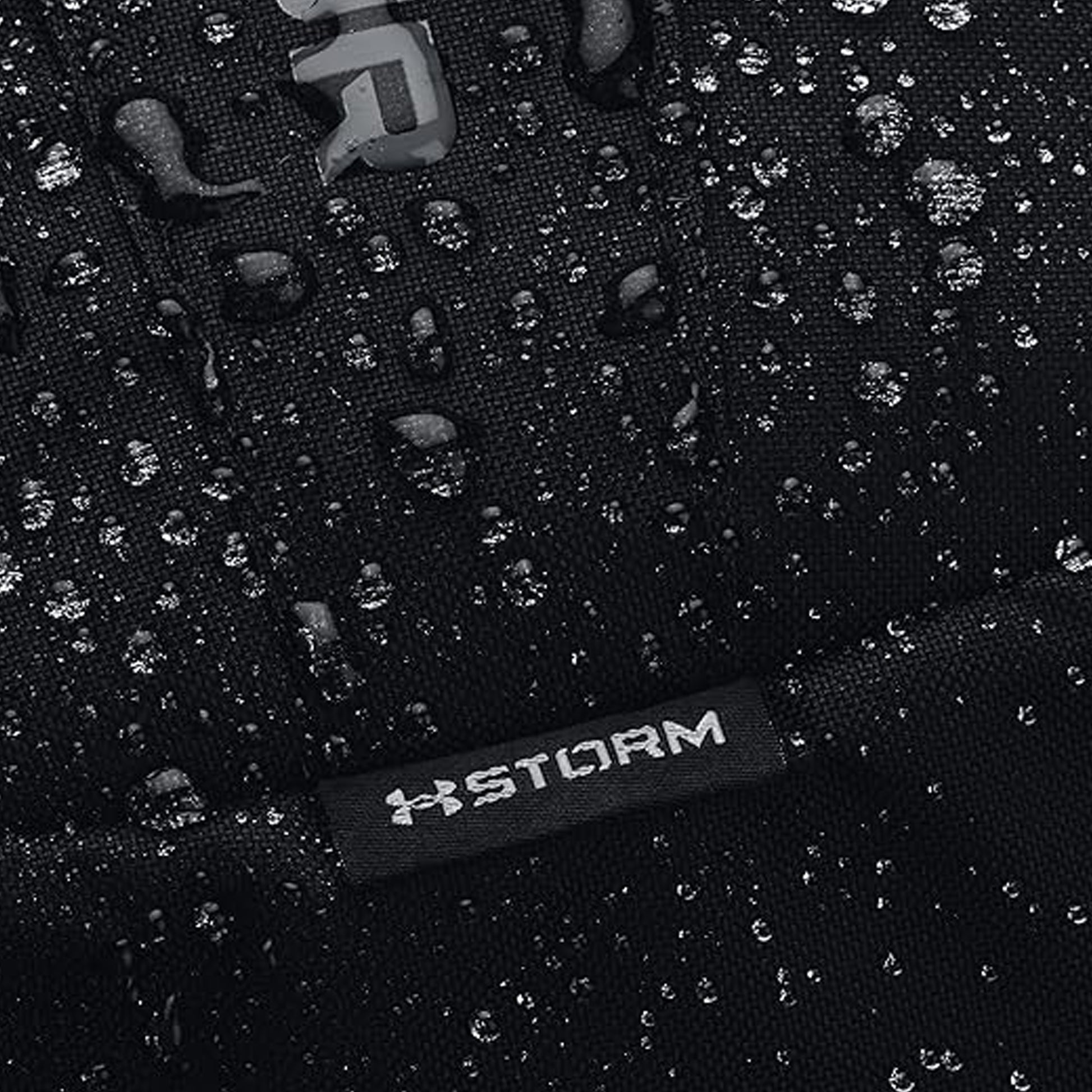 Black - Side - Under Armour Hustle Lite Backpack