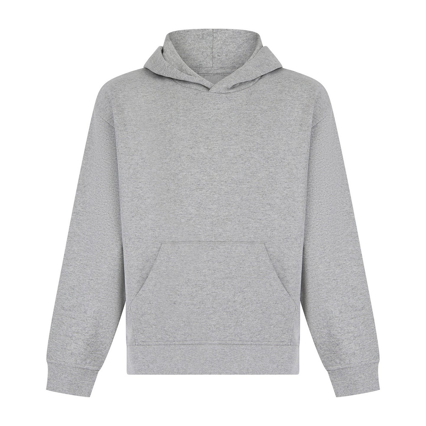 Heather Grey - Front - SF Minni Childrens-Kids Sustainable Hoodie