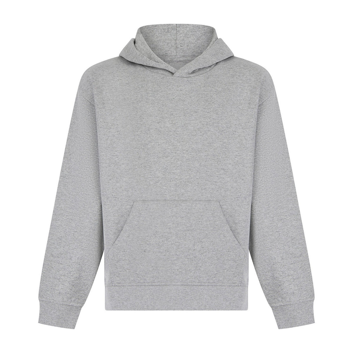 Heather Grey - Front - SF Minni Childrens-Kids Sustainable Hoodie