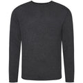 Charcoal - Front - Ecologie Unisex Adult Arenal Knitted Sweatshirt