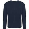 Navy - Front - Ecologie Unisex Adult Arenal Knitted Sweatshirt